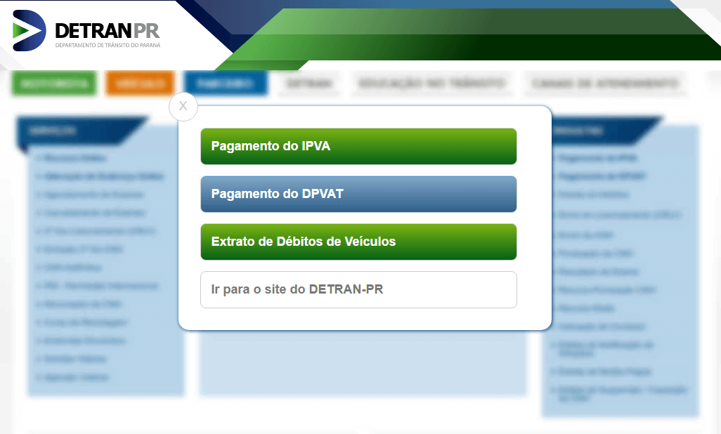 Consulta IPVA 2020 Paraná